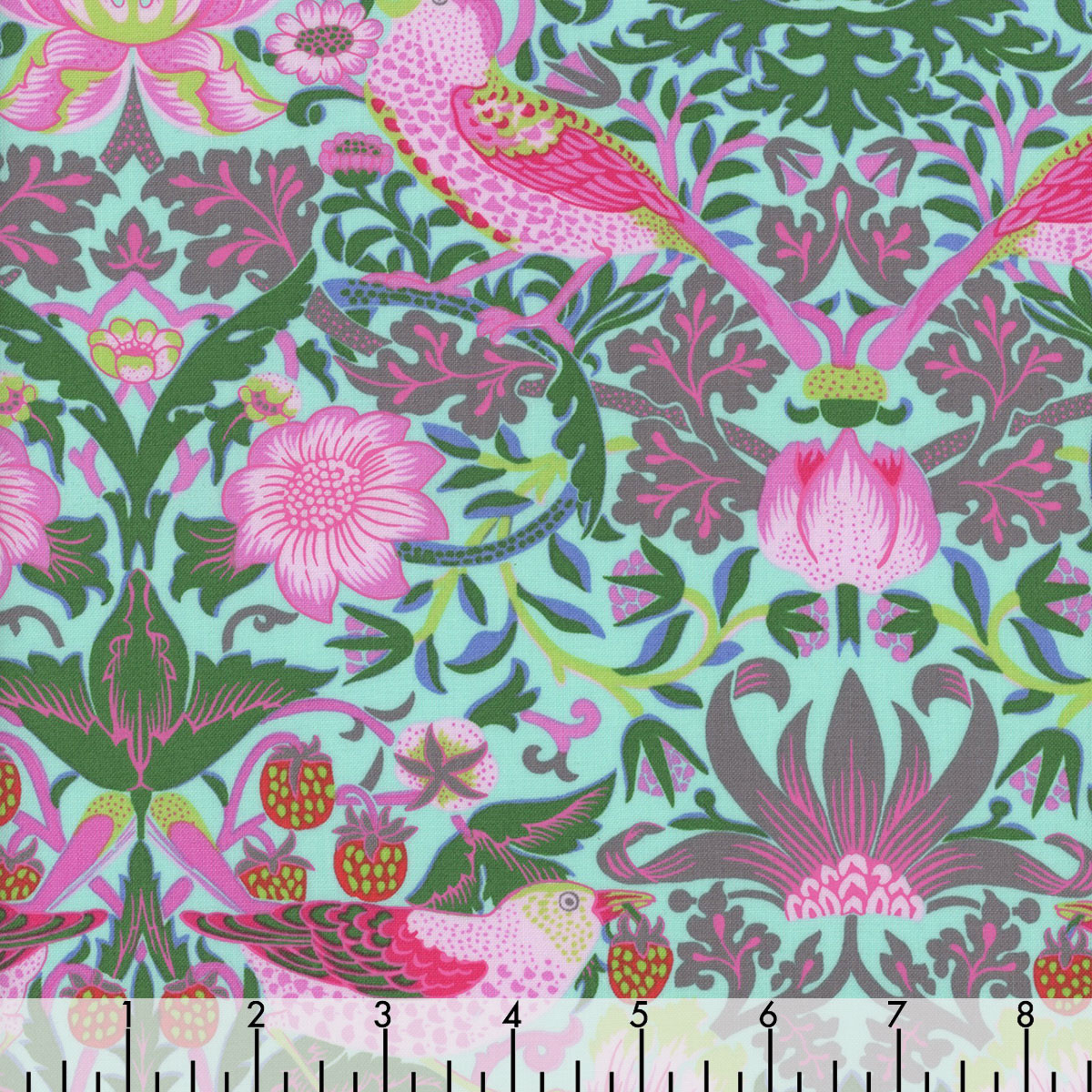 FreeSpirit Fabrics Kaffe Fassett and Morris & Co Strawberry Thief